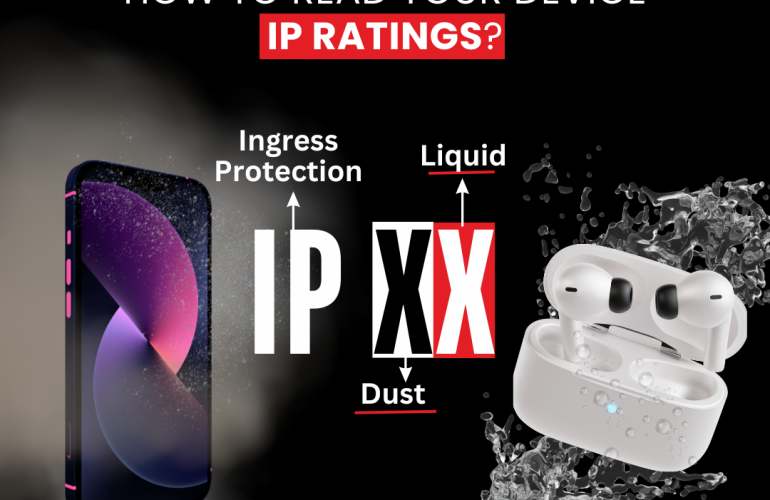 mobile and Bluetooth headphone IP ratings